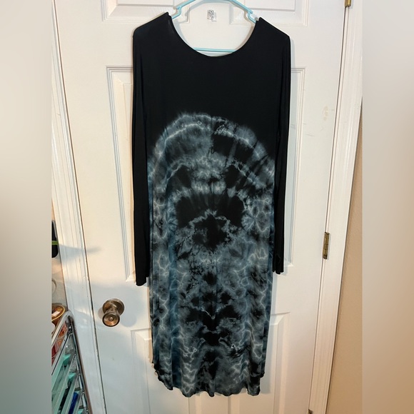 Earthbound Trading Tie Dye High Low Dress Sz XL - Picture 6 of 8